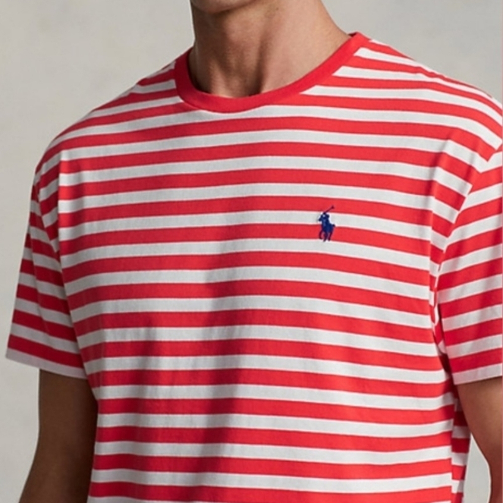 Polo Ralph Lauren Classic-Fit Striped Jersey T-Shirt